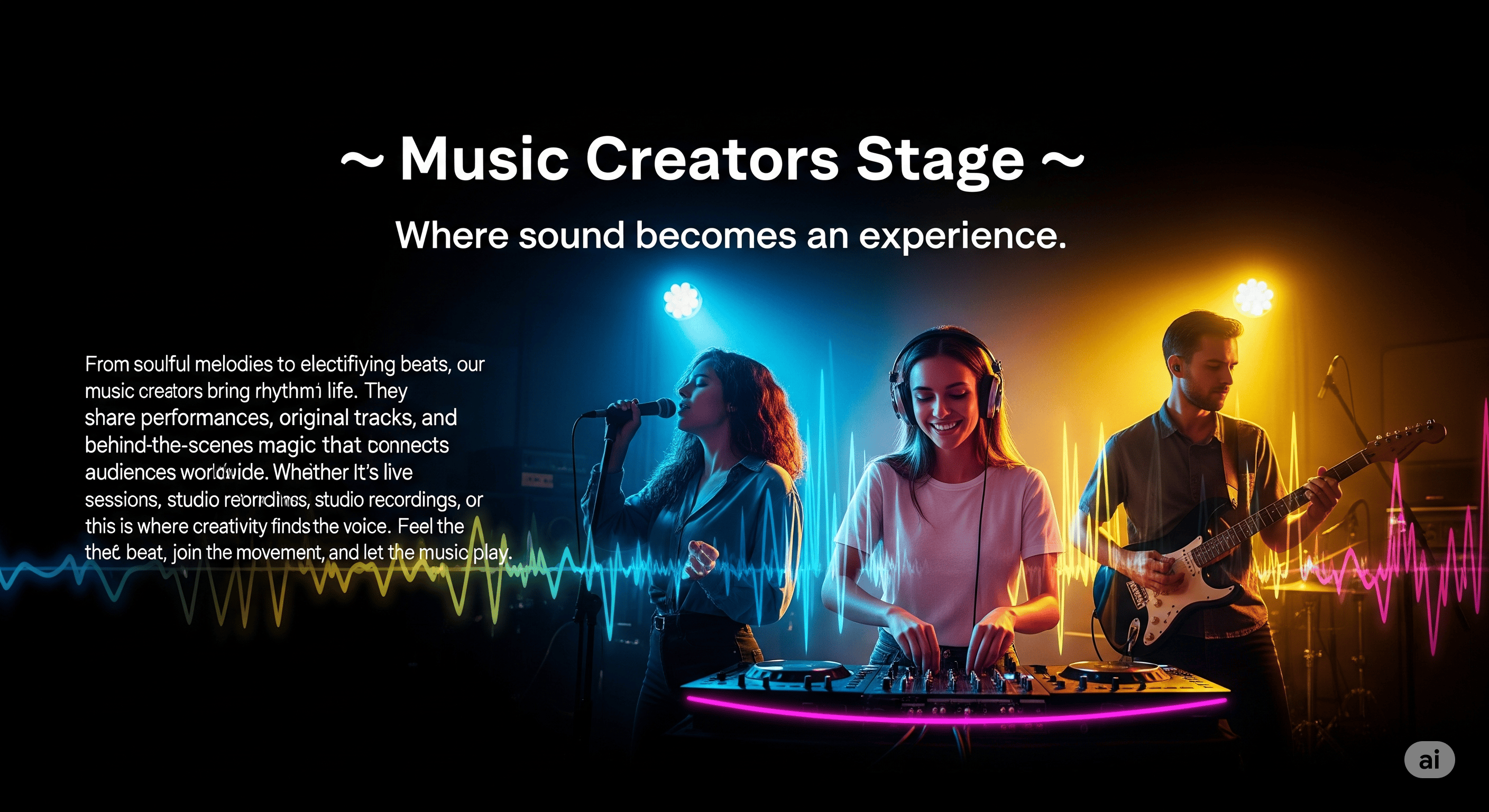 Music Influencers Banner